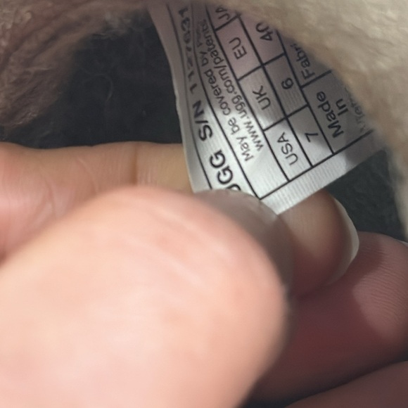 Ugg burnt Olivia suede mens sandals size 7 - Picture 8 of 8